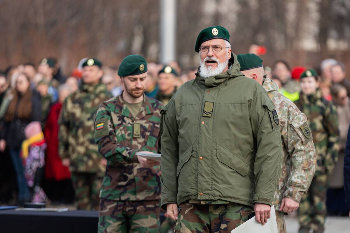 Šaulių priesaikos ir jaunųjų šaulių pasižadėjimo ceremonija