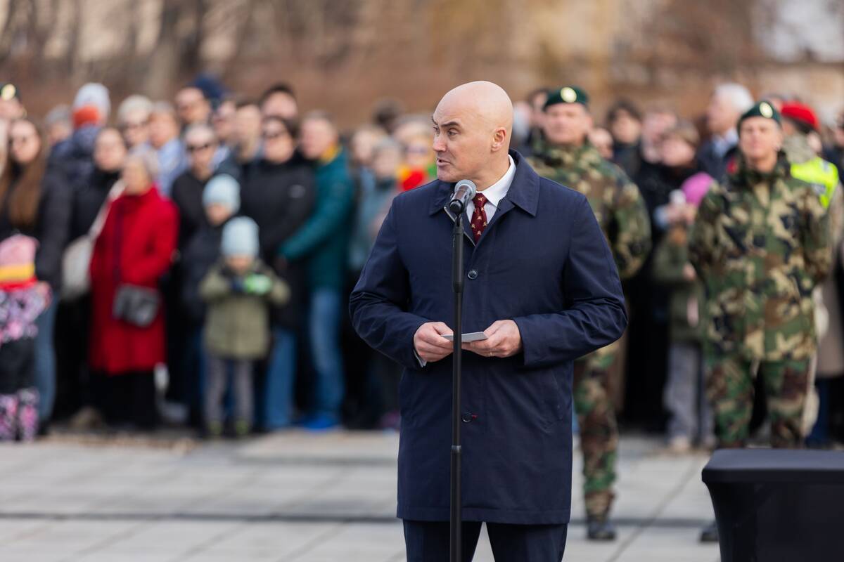 Šaulių priesaikos ir jaunųjų šaulių pasižadėjimo ceremonija