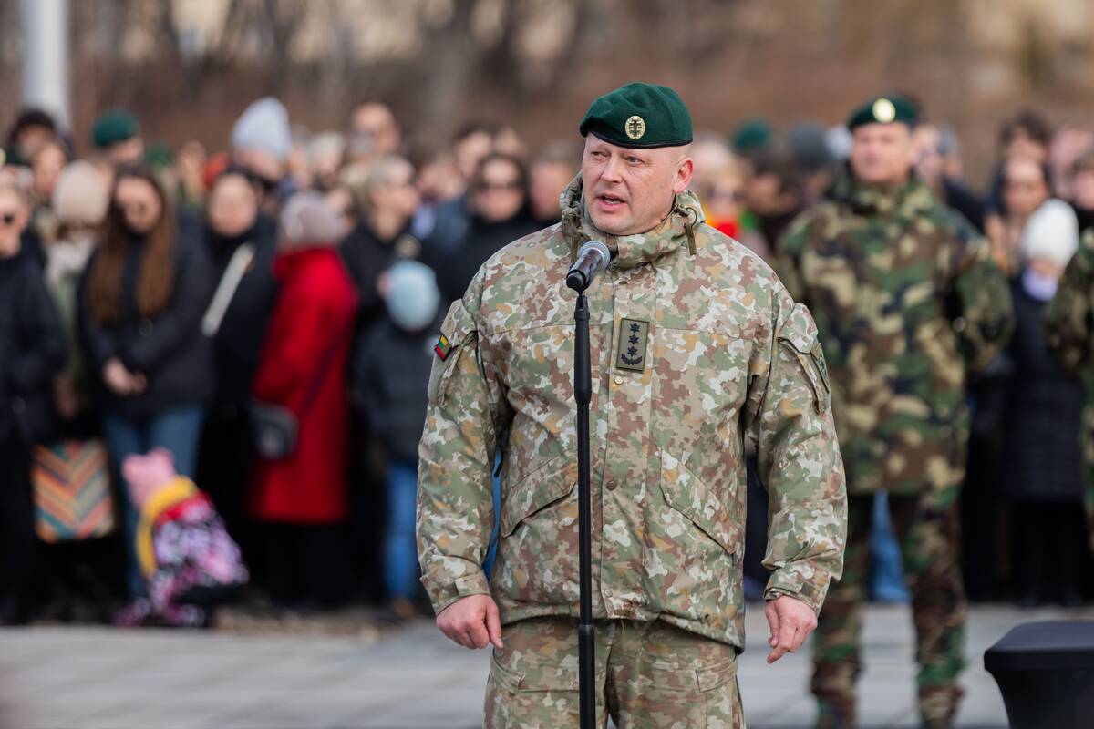Šaulių priesaikos ir jaunųjų šaulių pasižadėjimo ceremonija