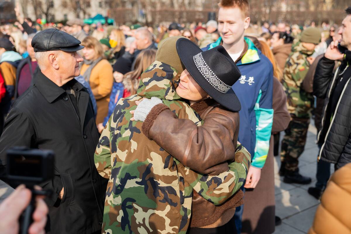 Šaulių priesaikos ir jaunųjų šaulių pasižadėjimo ceremonija