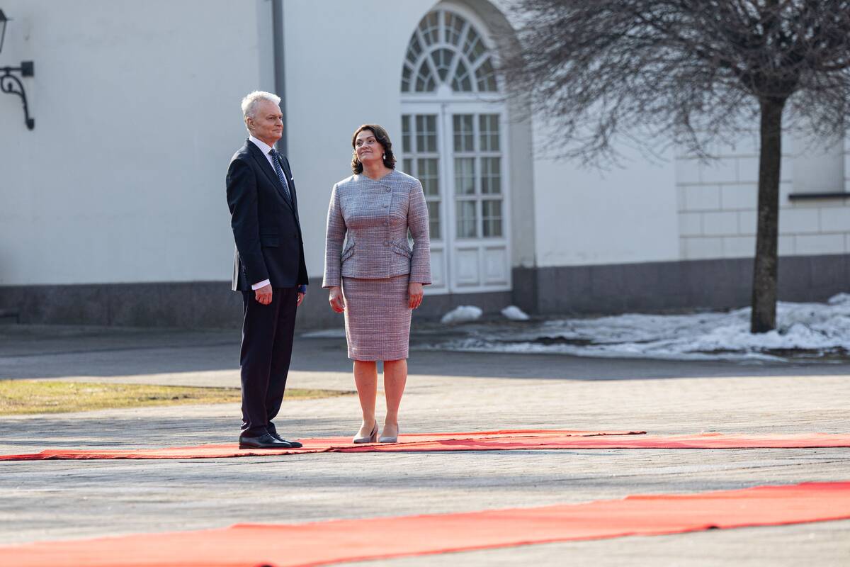 Prezidentas Gitanas Nausėda susitiko su Čekijos prezidentu Petru Pavelu
