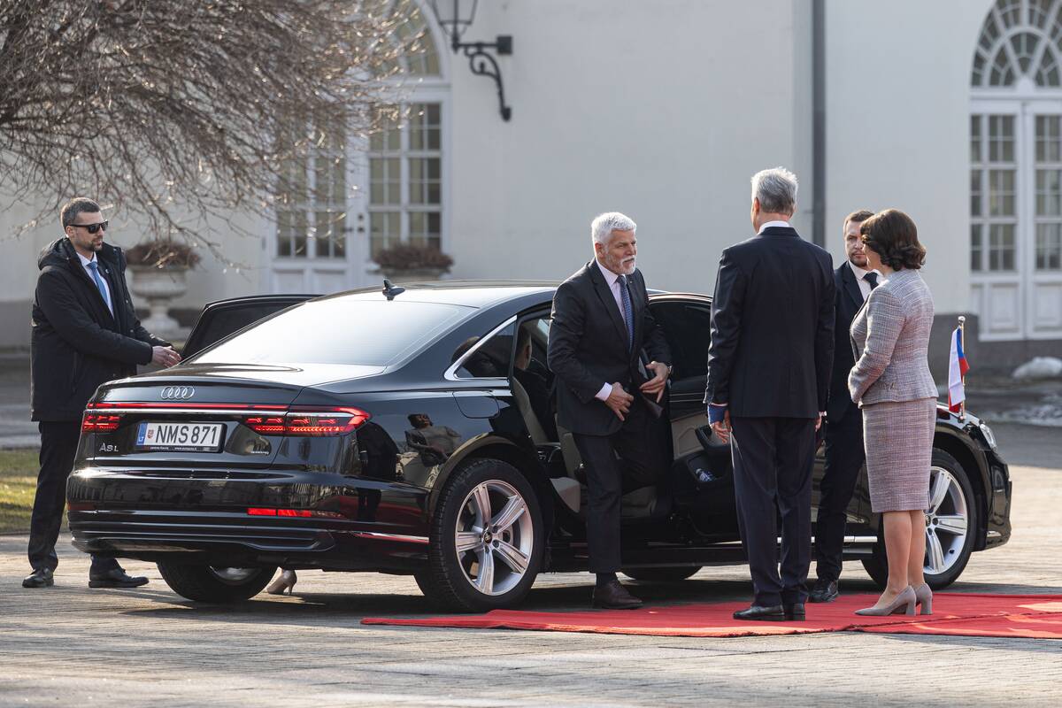 Prezidentas Gitanas Nausėda susitiko su Čekijos prezidentu Petru Pavelu