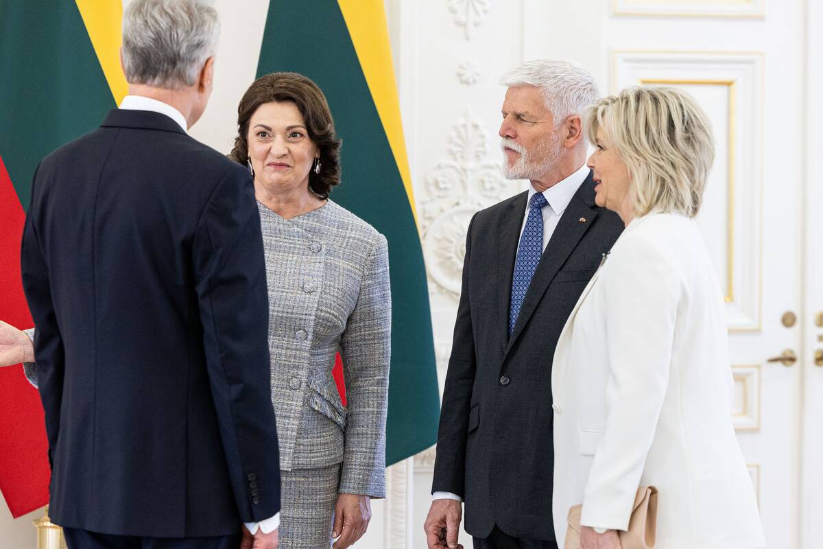 Prezidentas Gitanas Nausėda susitiko su Čekijos prezidentu Petru Pavelu