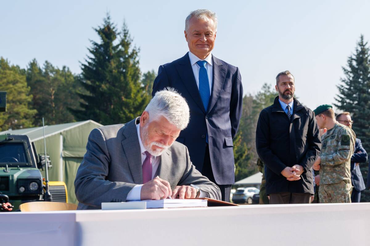 Rukloje susitiko Lietuvos ir Čekijos prezidentai