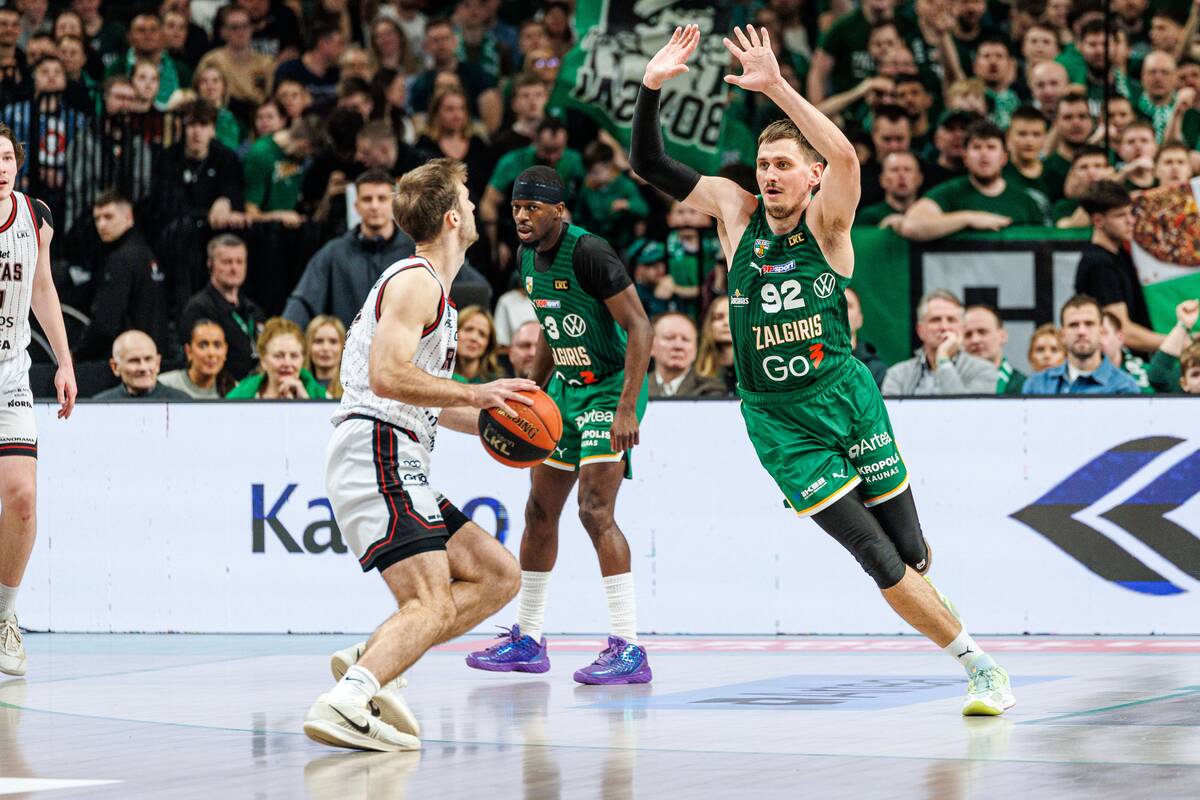 LKL: Kauno „Žalgiris“ ir Vilniaus „Rytas“ (98:81)