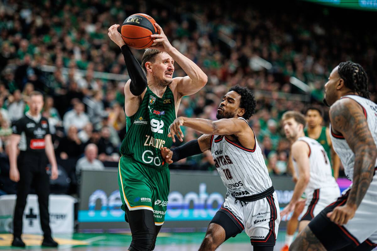 LKL: Kauno „Žalgiris“ ir Vilniaus „Rytas“ (98:81)