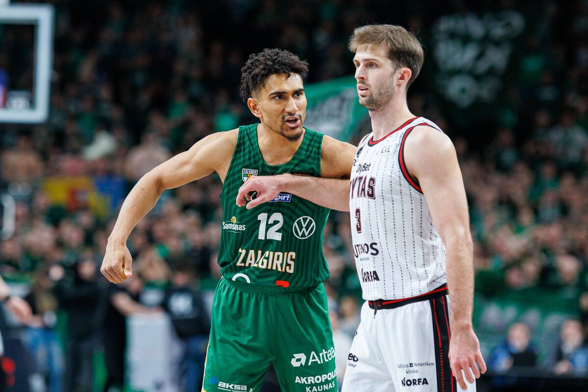 LKL: Kauno „Žalgiris“ ir Vilniaus „Rytas“ (98:81)