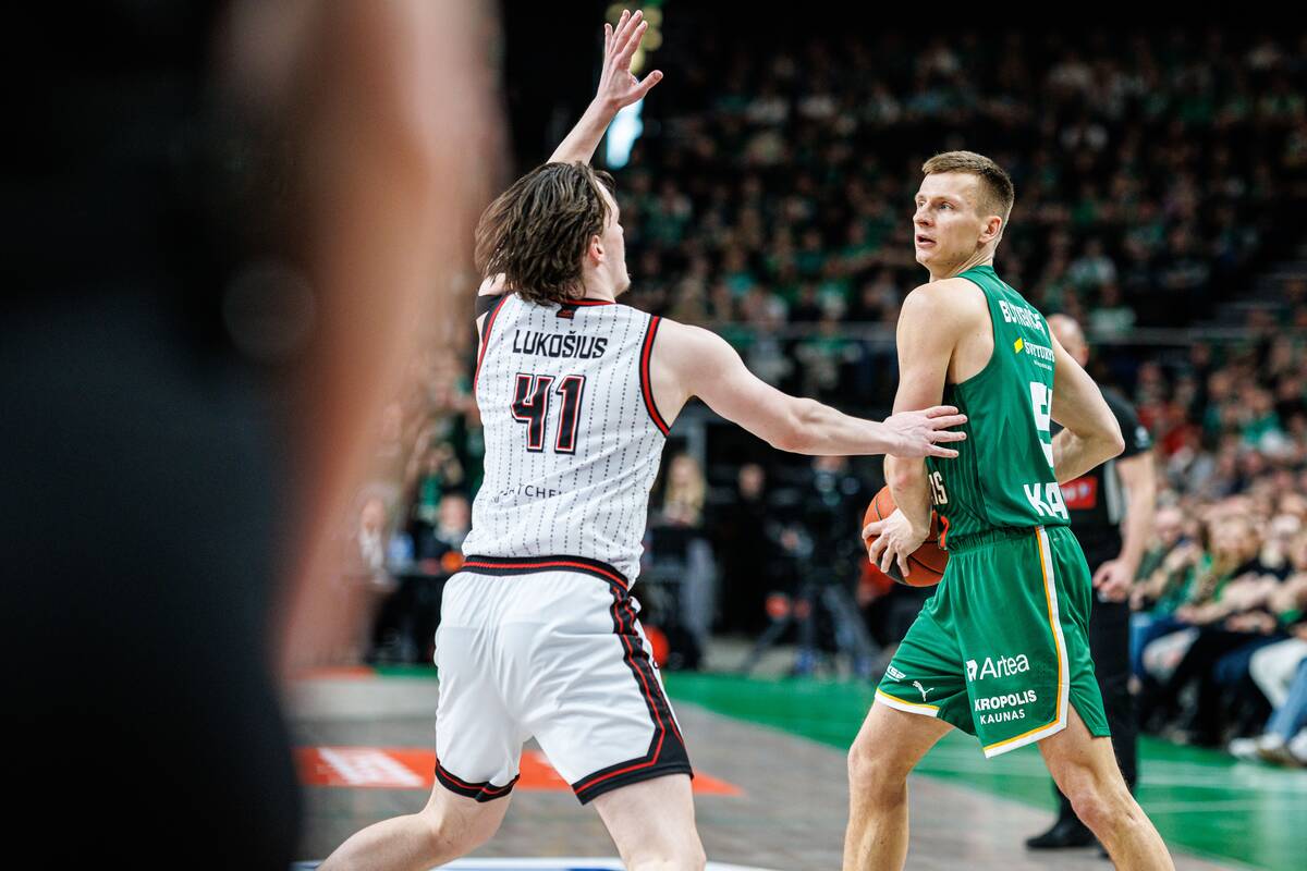 LKL: Kauno „Žalgiris“ ir Vilniaus „Rytas“ (98:81)