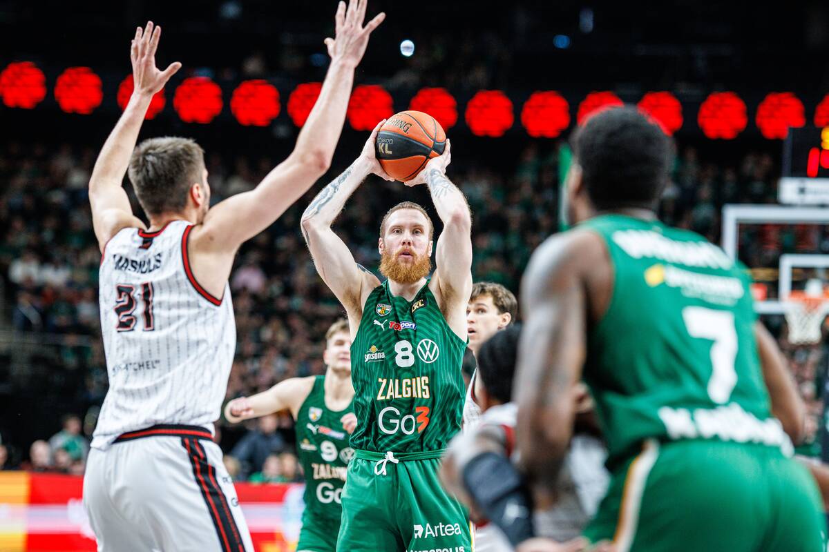 LKL: Kauno „Žalgiris“ ir Vilniaus „Rytas“ (98:81)