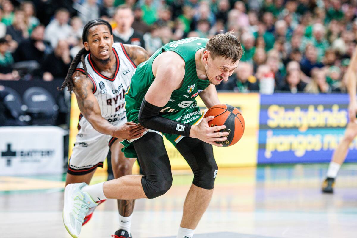 LKL: Kauno „Žalgiris“ ir Vilniaus „Rytas“ (98:81)