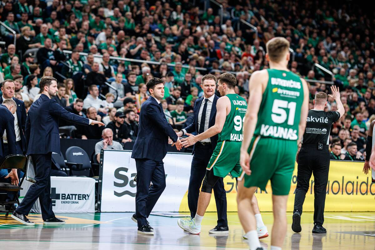 LKL: Kauno „Žalgiris“ ir Vilniaus „Rytas“ (98:81)