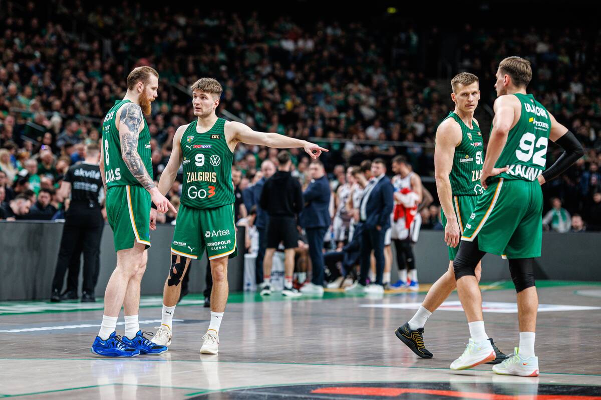 LKL: Kauno „Žalgiris“ ir Vilniaus „Rytas“ (98:81)