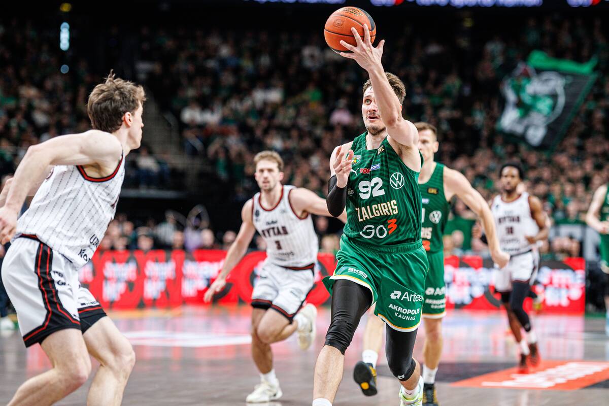 LKL: Kauno „Žalgiris“ ir Vilniaus „Rytas“ (98:81)