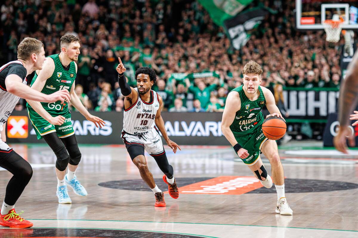 LKL: Kauno „Žalgiris“ ir Vilniaus „Rytas“ (98:81)