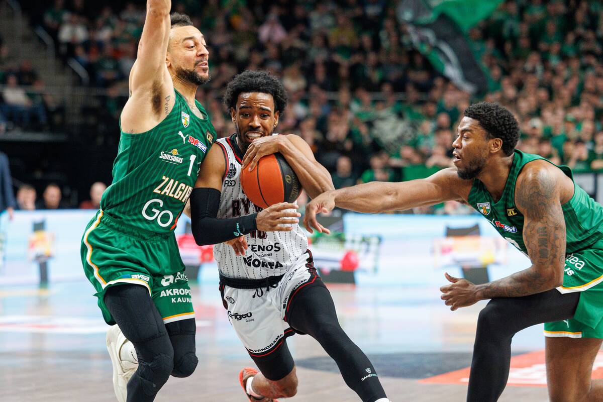 LKL: Kauno „Žalgiris“ ir Vilniaus „Rytas“ (98:81)