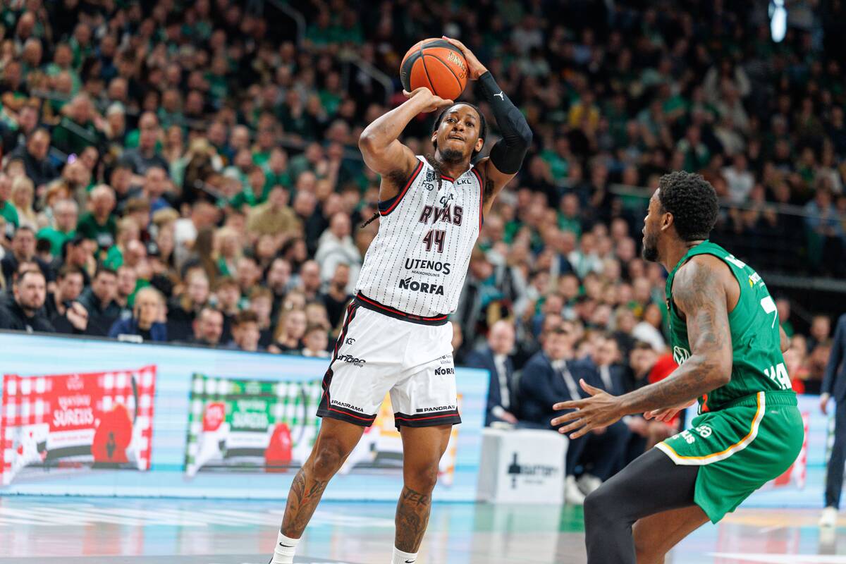 LKL: Kauno „Žalgiris“ ir Vilniaus „Rytas“ (98:81)
