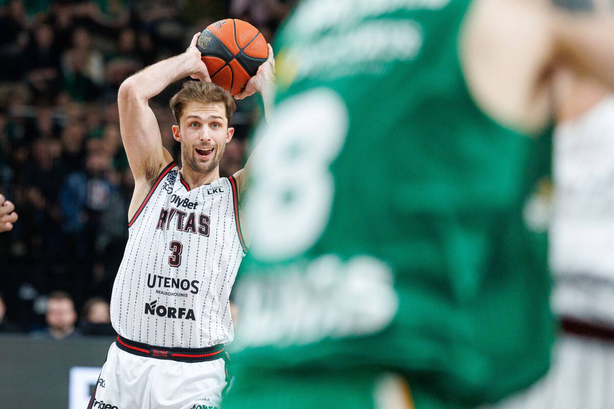 LKL: Kauno „Žalgiris“ ir Vilniaus „Rytas“ (98:81)