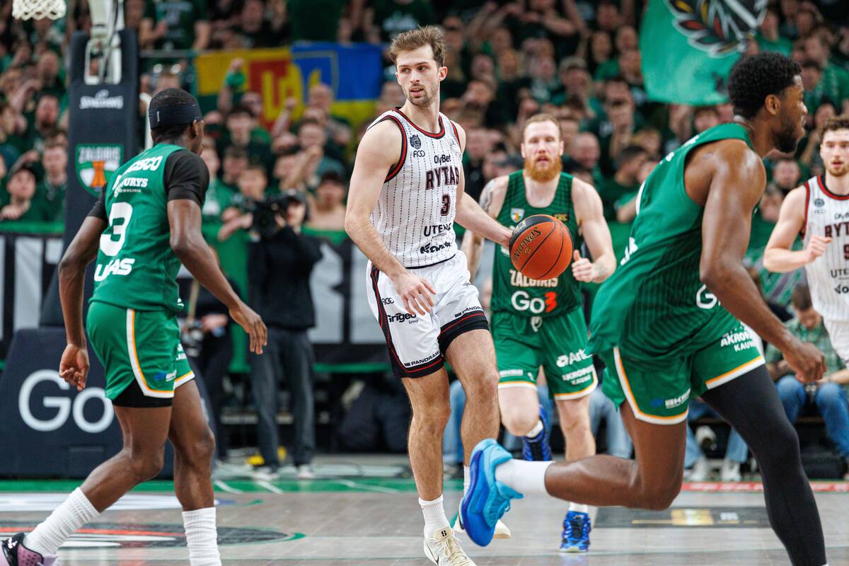 LKL: Kauno „Žalgiris“ ir Vilniaus „Rytas“ (98:81)