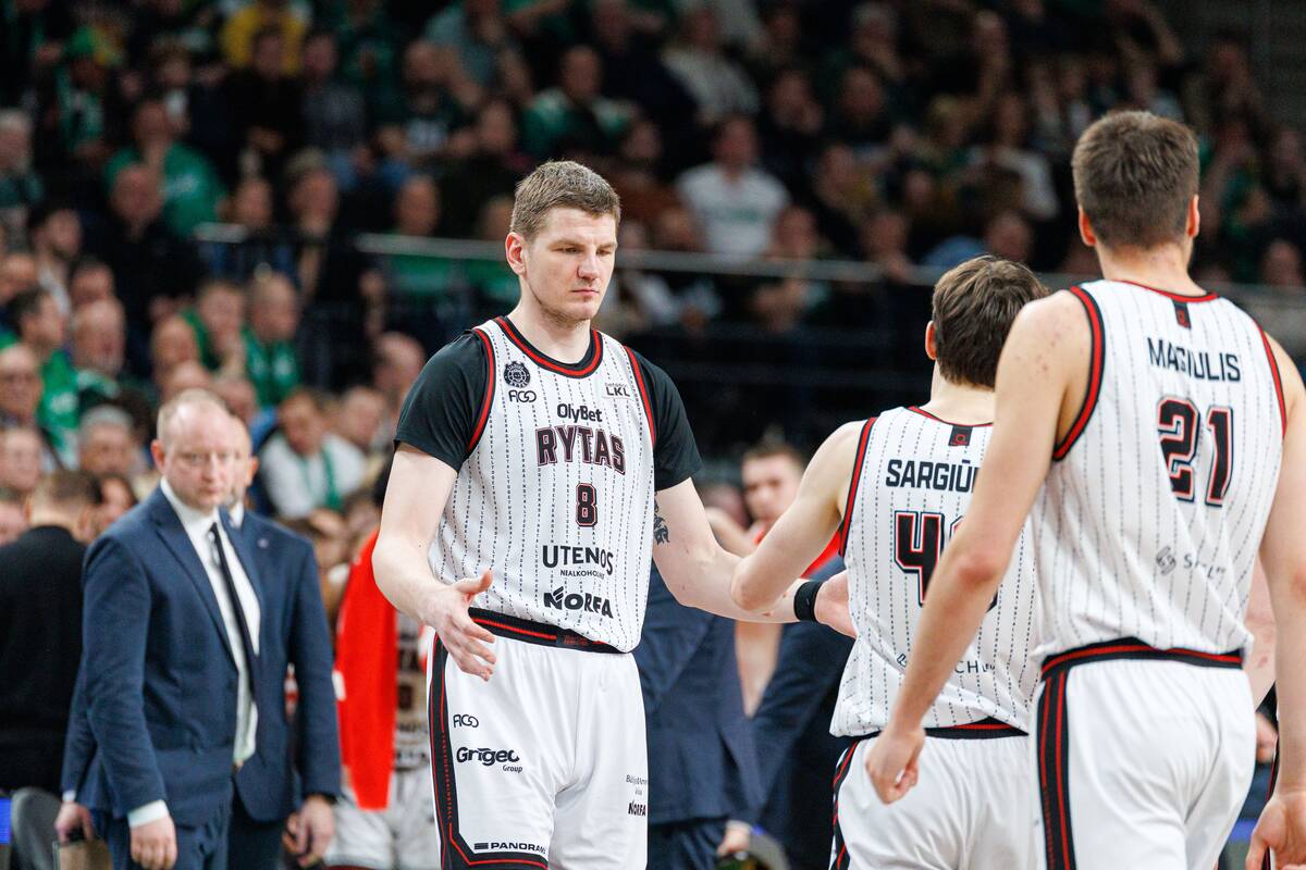 LKL: Kauno „Žalgiris“ ir Vilniaus „Rytas“ (98:81)