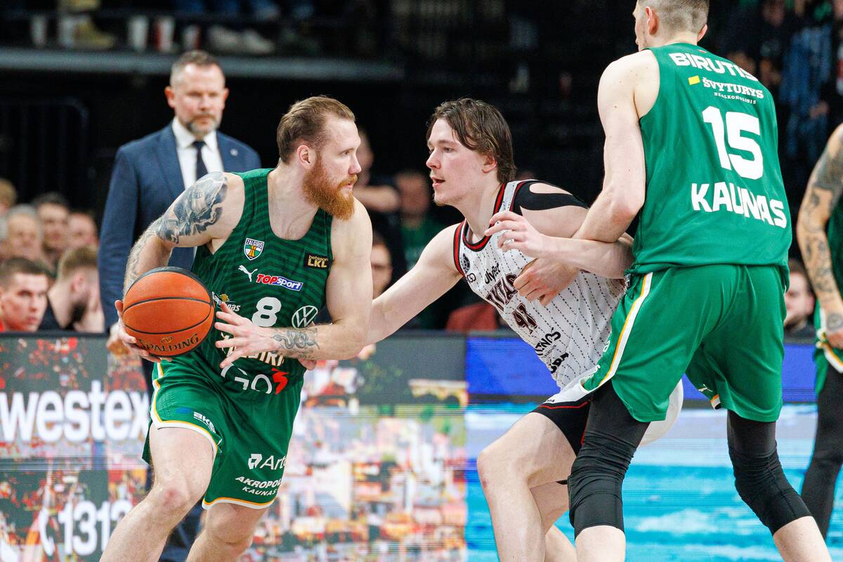 LKL: Kauno „Žalgiris“ ir Vilniaus „Rytas“ (98:81)