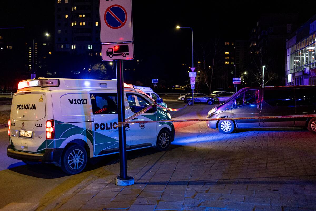 Išpuolis banko skyriuje Vilniuje