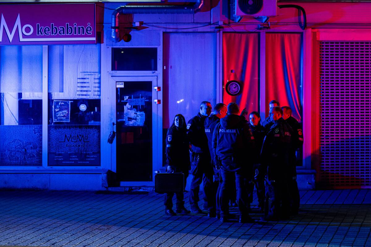 Išpuolis banko skyriuje Vilniuje