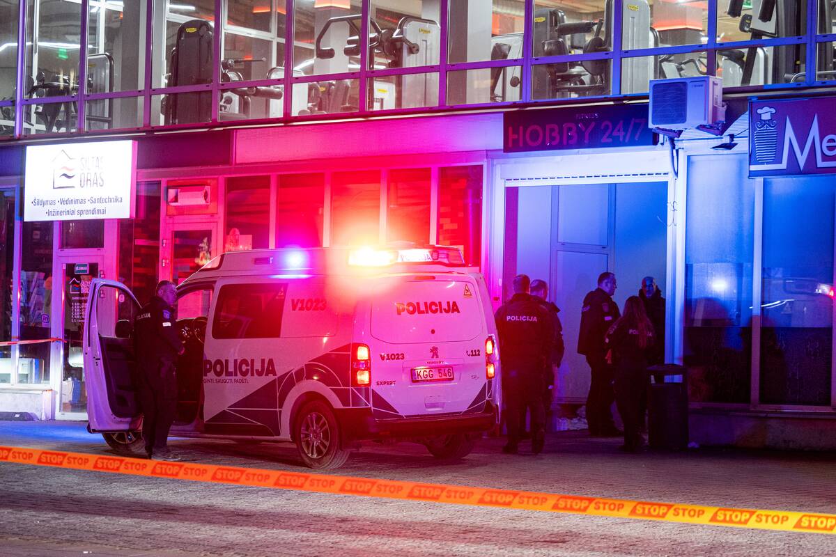 Išpuolis banko skyriuje Vilniuje