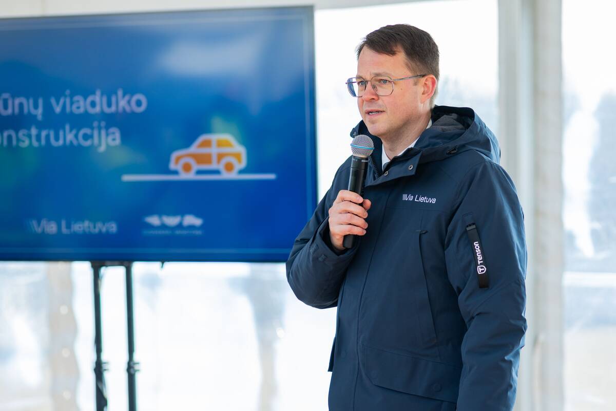 Gariūnų viaduko rekonstrukcijos pristatymas