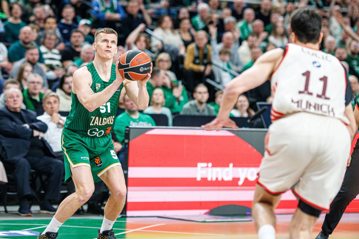 Kauno „Žalgiris“ įveikė Miuncheno „Bayern“