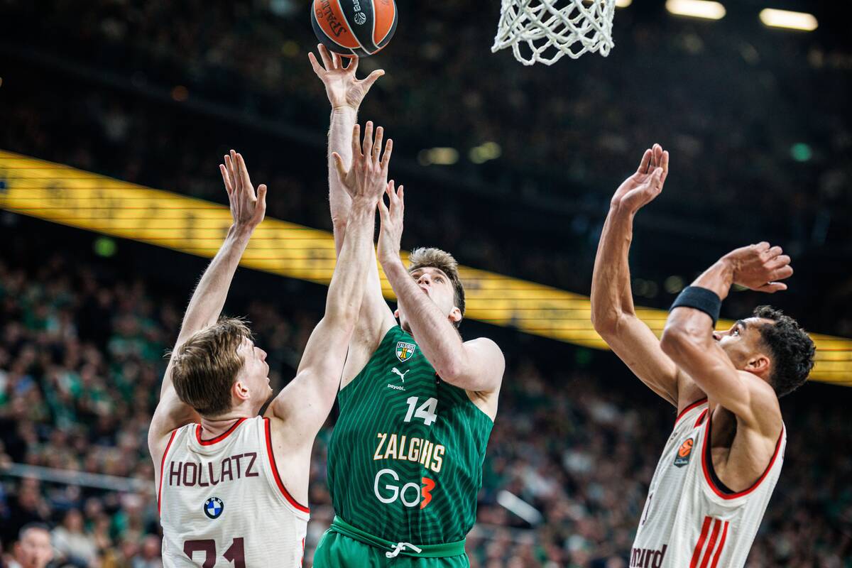 Kauno „Žalgiris“ įveikė Miuncheno „Bayern“