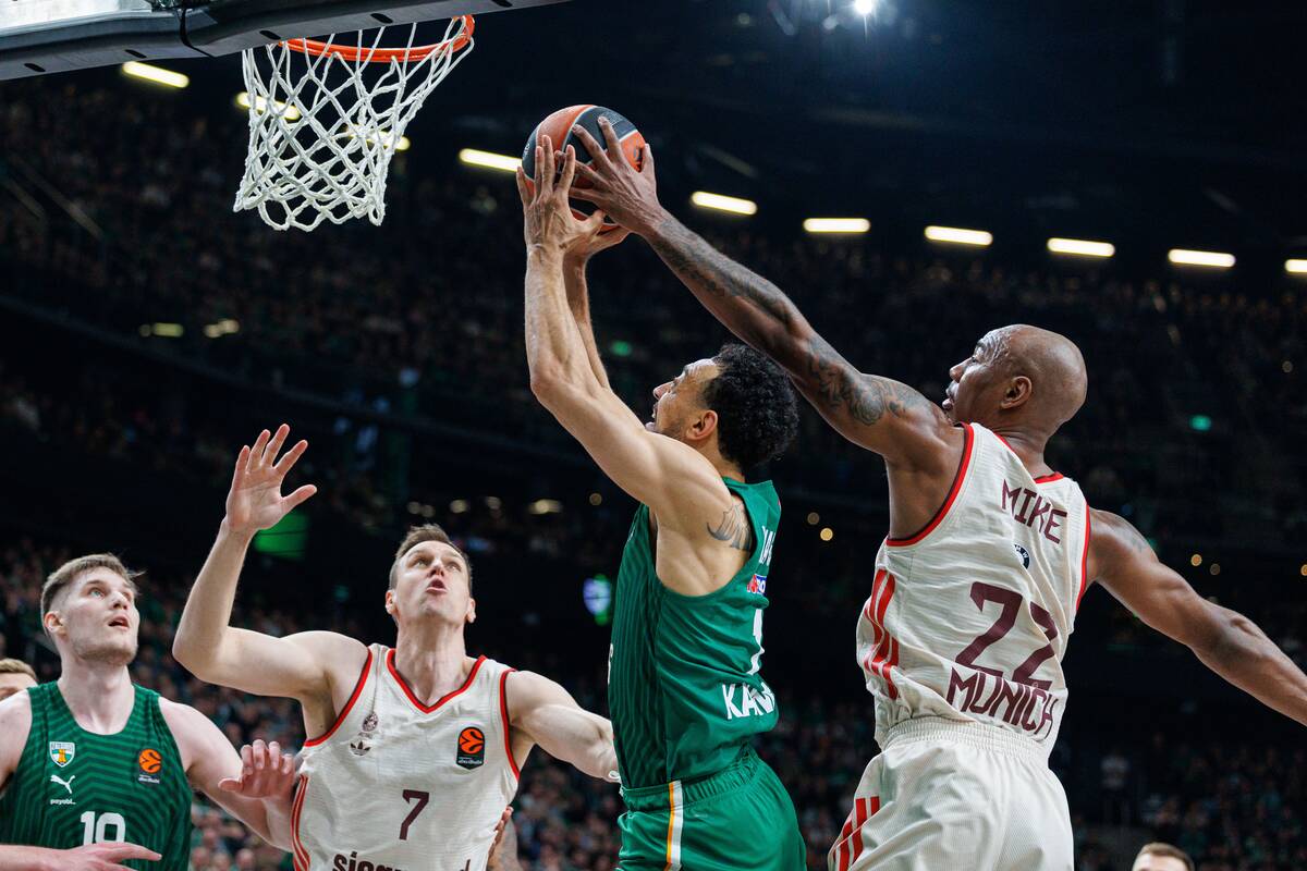 Kauno „Žalgiris“ įveikė Miuncheno „Bayern“