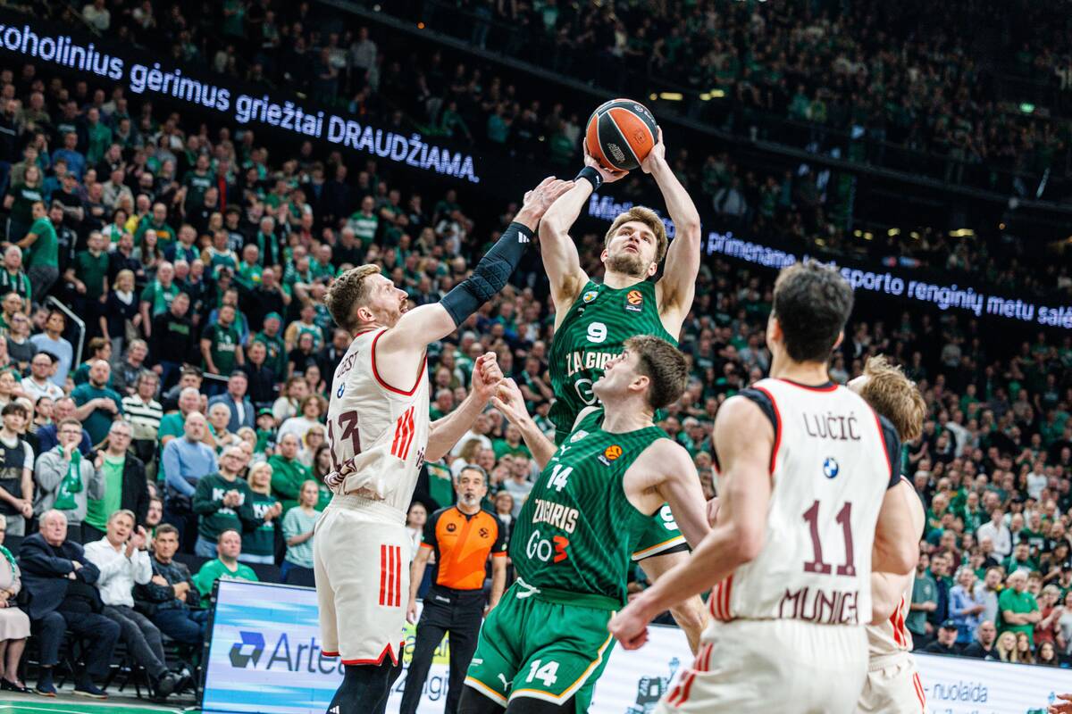 Kauno „Žalgiris“ įveikė Miuncheno „Bayern“