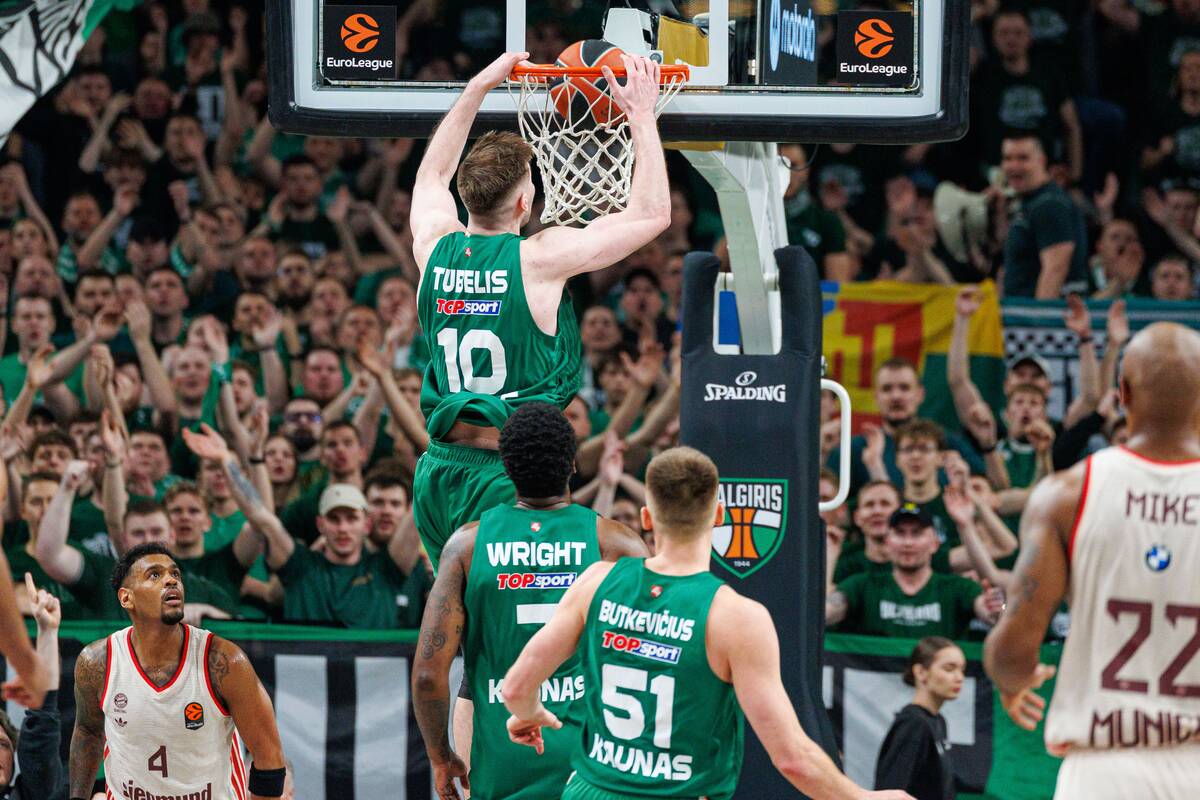 Kauno „Žalgiris“ įveikė Miuncheno „Bayern“
