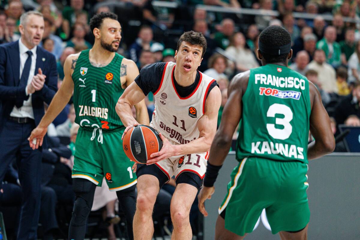 Kauno „Žalgiris“ įveikė Miuncheno „Bayern“