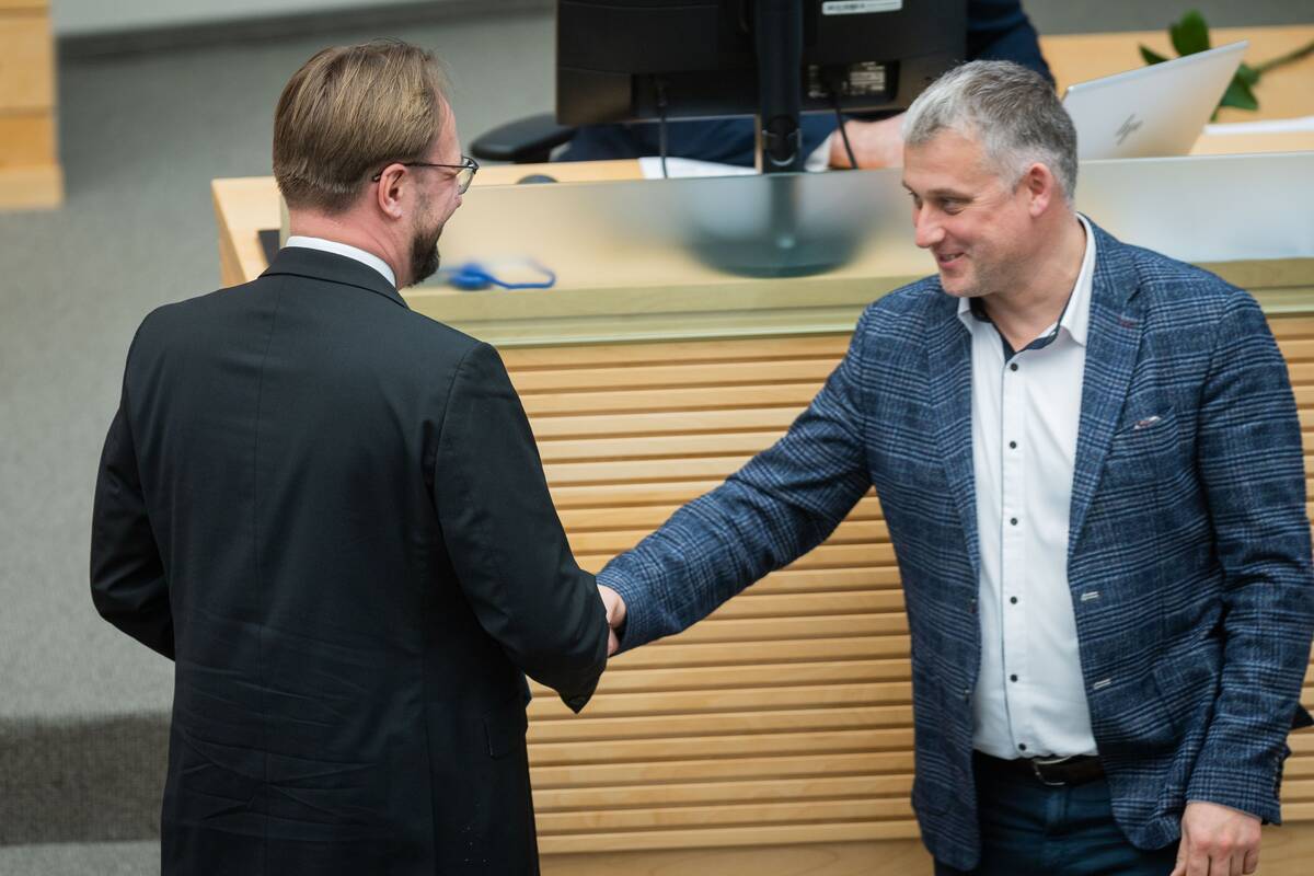 Gedimino Šimkaus paskyrimas Lietuvos banko valdybos pirmininku antrai kadencijai