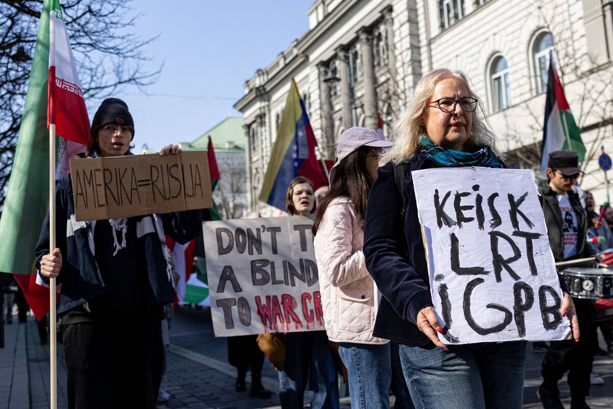 Eitynės prieš Izraelio ir JAV veiksmus Artimuosiuose Rytuose