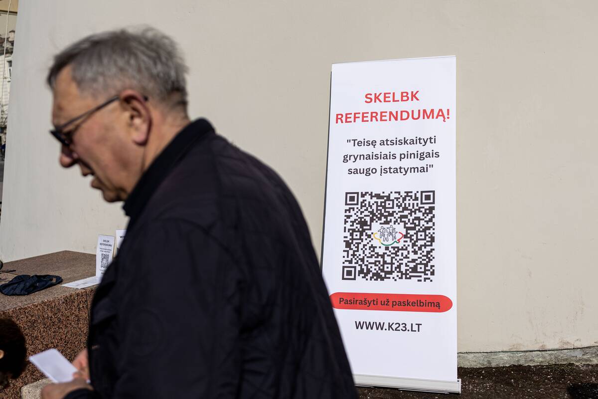 Sąjūdžio „Už Lietuvos miškus“ mitingas prieš Kapčiamiesčio poligoną