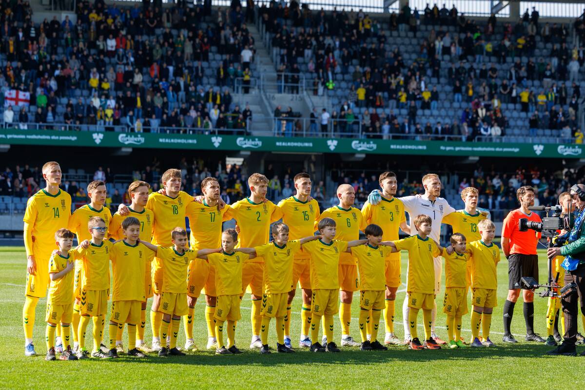 Lietuvos futbolo rinktinės rungtynės su Sakartvelo rinktine