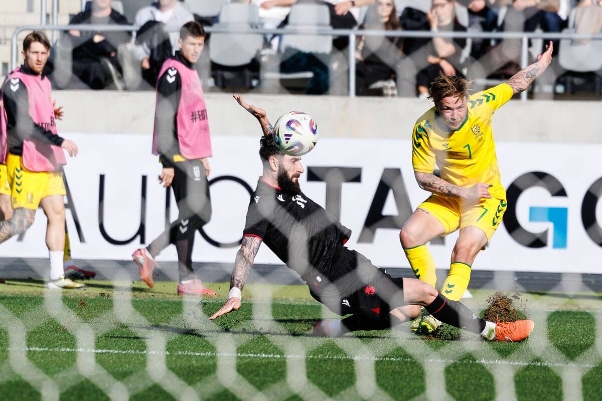 Lietuvos futbolo rinktinės rungtynės su Sakartvelo rinktine