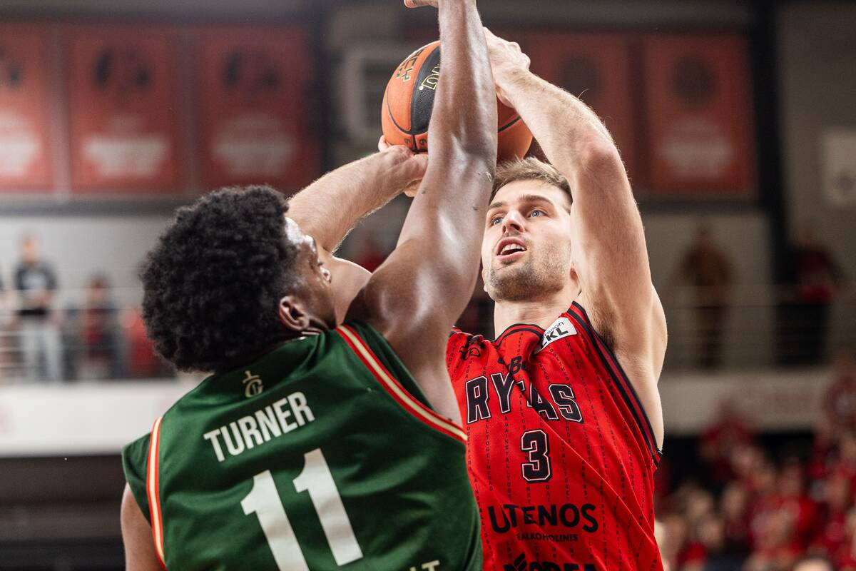 LKL rungtynės: Vilniaus „Rytas“–„Gargždai“
