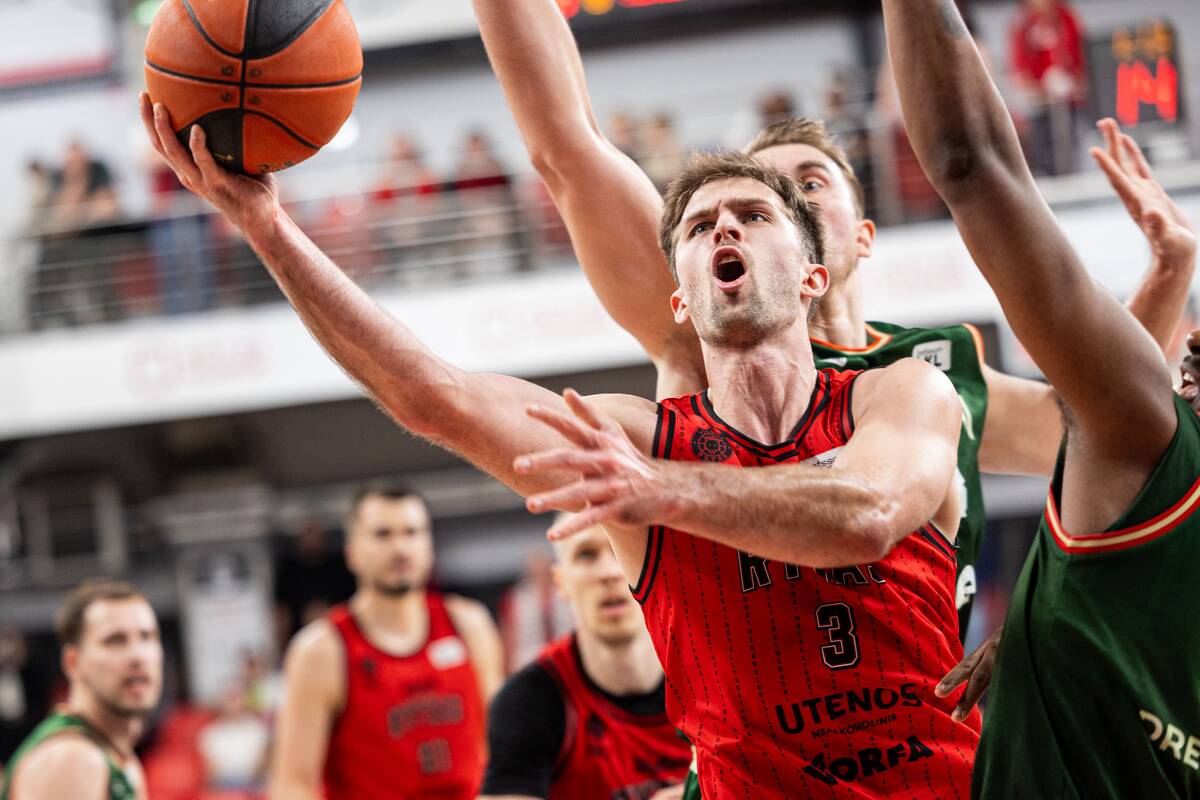 LKL rungtynės: Vilniaus „Rytas“–„Gargždai“