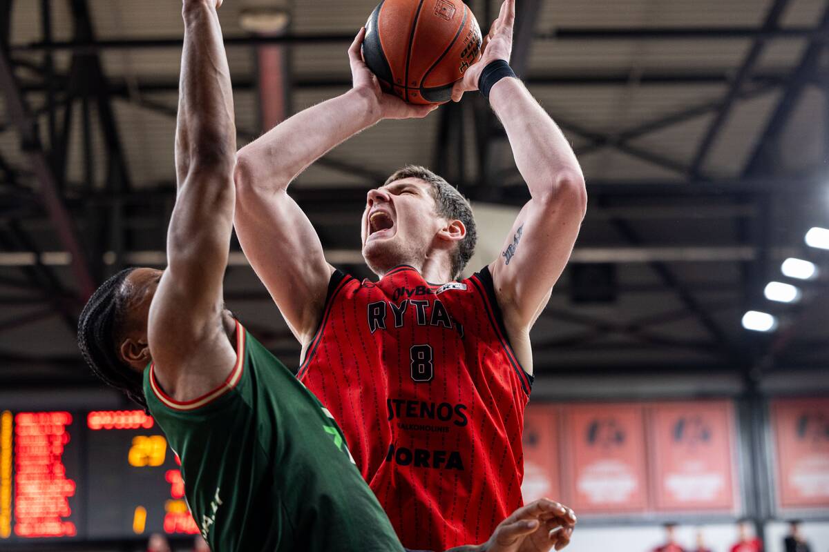 LKL rungtynės: Vilniaus „Rytas“–„Gargždai“