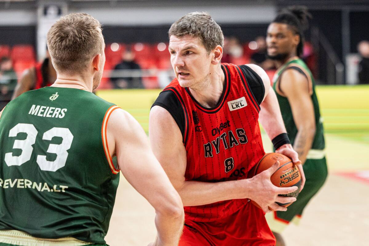 LKL rungtynės: Vilniaus „Rytas“–„Gargždai“