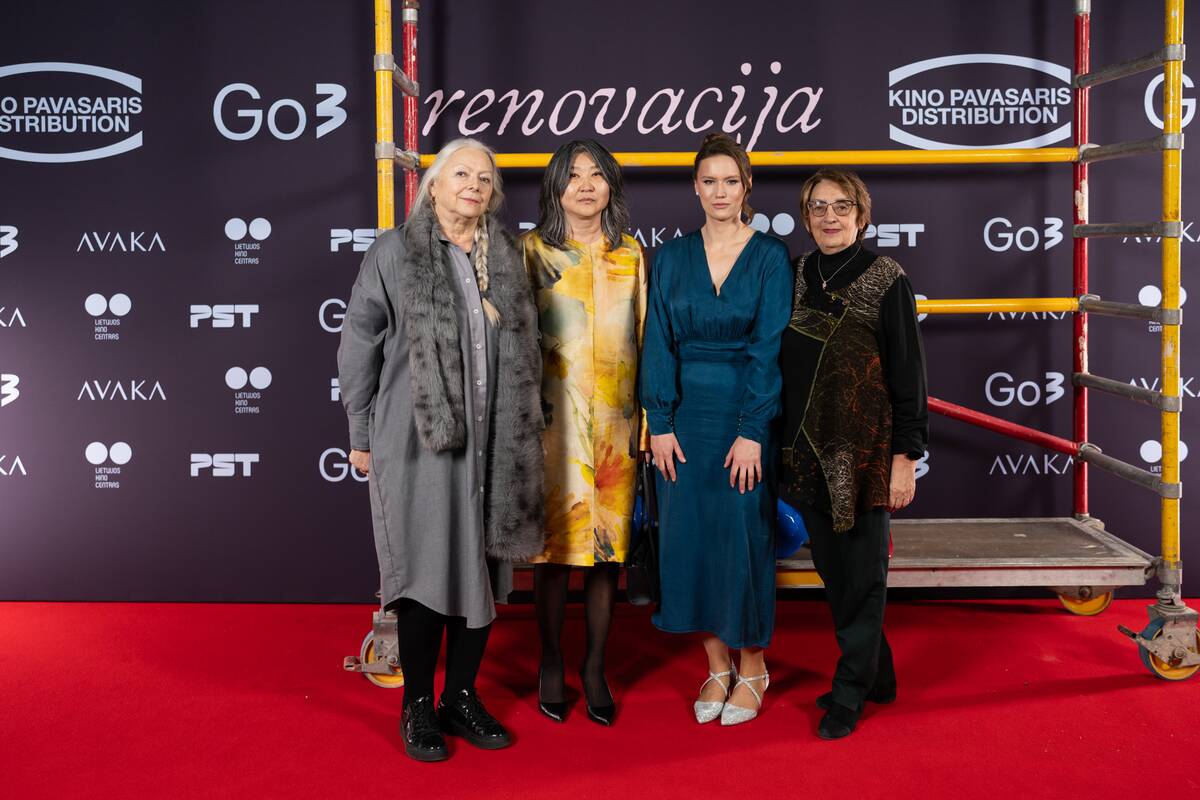 Romantinės dramos „Renovacija“ nacionalinė premjera
