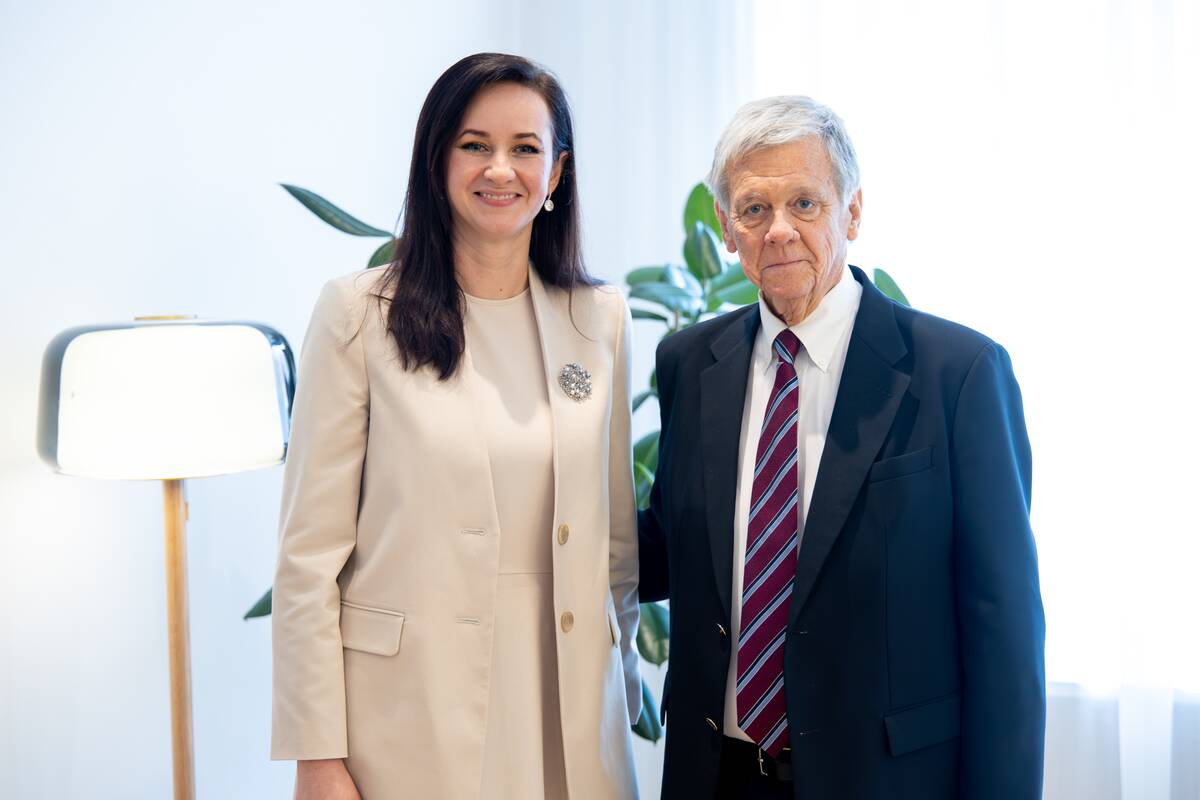Inga Ruginienė ir Johnas Coale'as