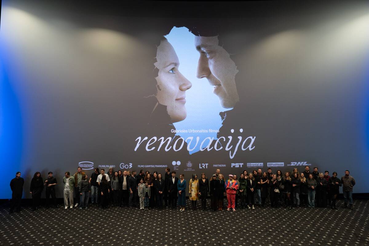 Romantinės dramos „Renovacija“ nacionalinė premjera