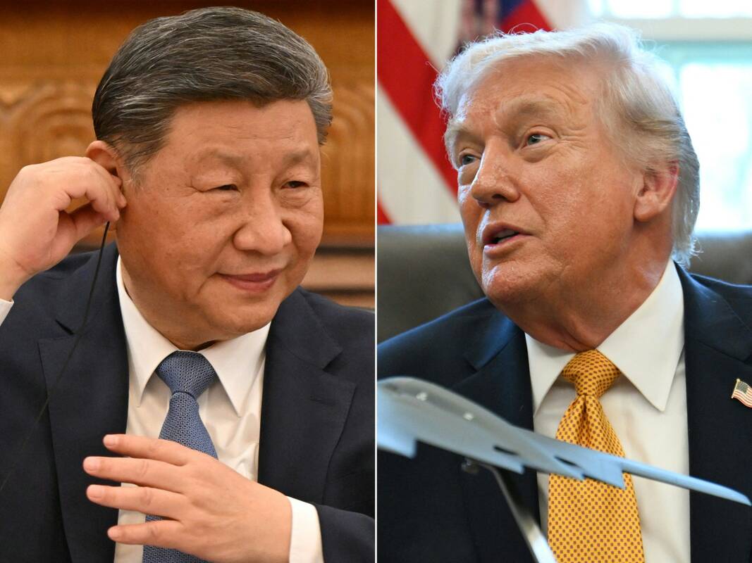 Xi Jinpingas ir Donaldas Trumpas