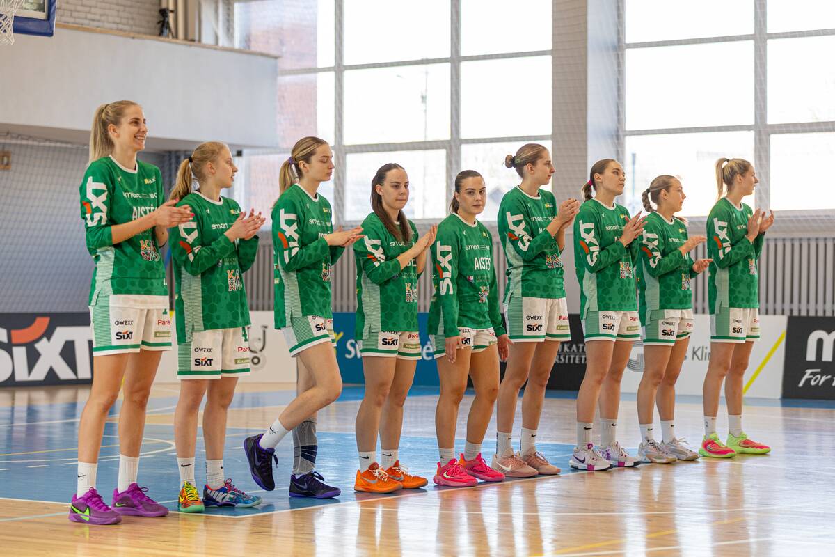 Baltijos čempionato ketvirtfinaliai Kauno "LSMU AISTĖS" - Klaipėdos ,,Neptūnas- Amberton"