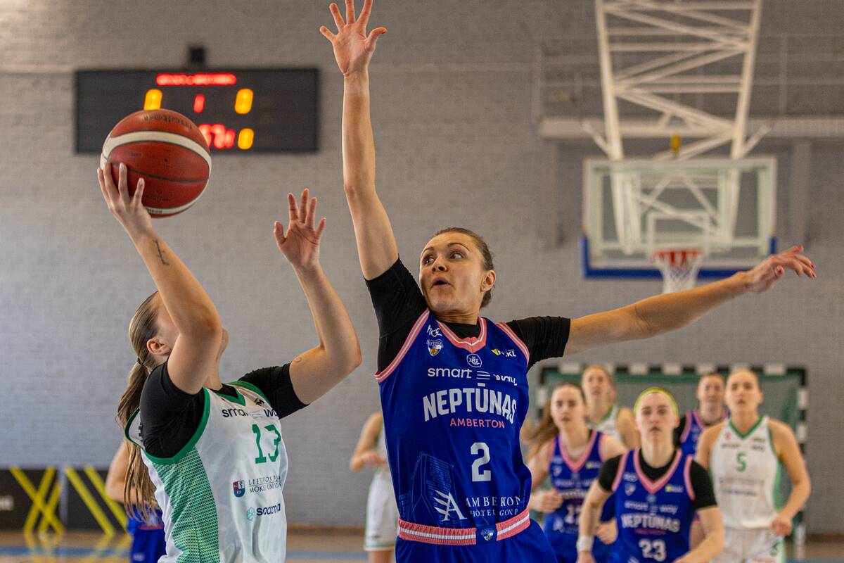 Baltijos čempionato ketvirtfinaliai Kauno "LSMU AISTĖS" - Klaipėdos ,,Neptūnas- Amberton"