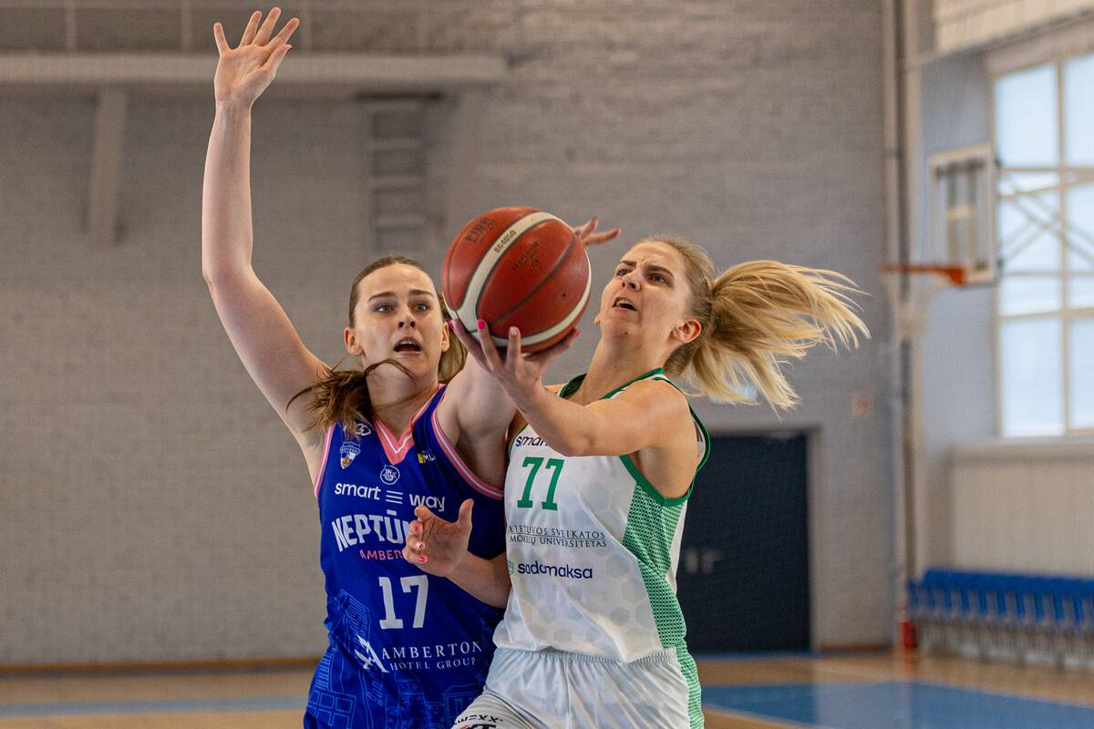Baltijos čempionato ketvirtfinaliai Kauno "LSMU AISTĖS" - Klaipėdos ,,Neptūnas- Amberton"